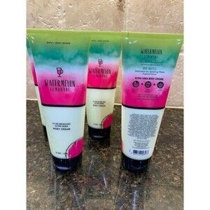 Bath & Body Works Ultra Shea Body Cream 8 oz Watermelon Lemonade (3) NEW